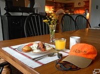 A hearty sunrise breakfast.