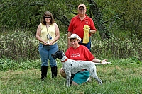 Open Puppy Stake, Third Place